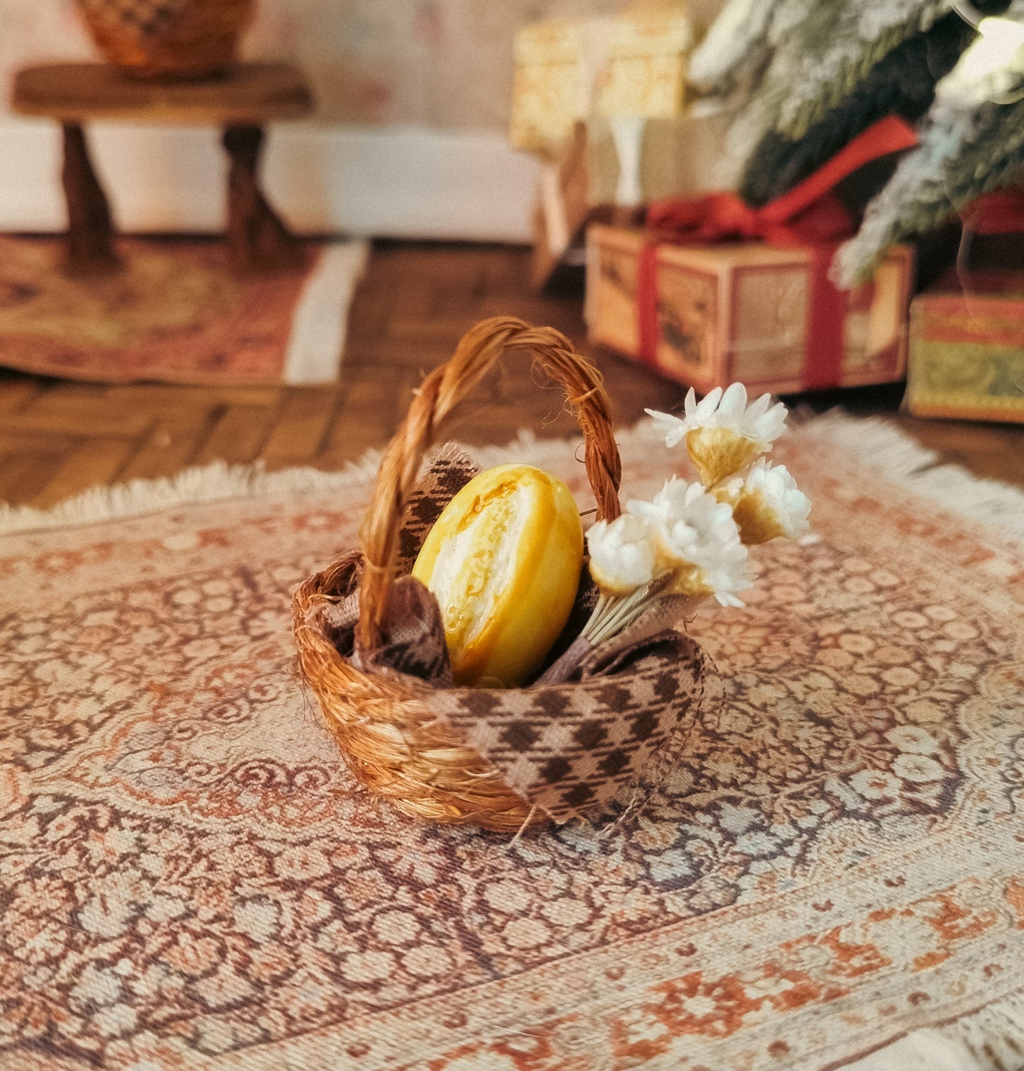 Lyra | Needle Felted Collectible Wool Mouse