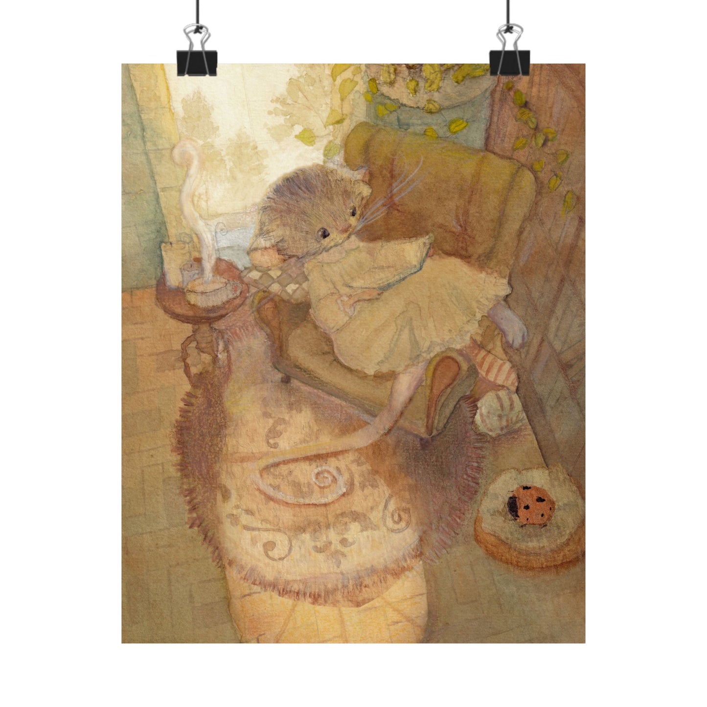 Tea & Fine Pages | Art Print