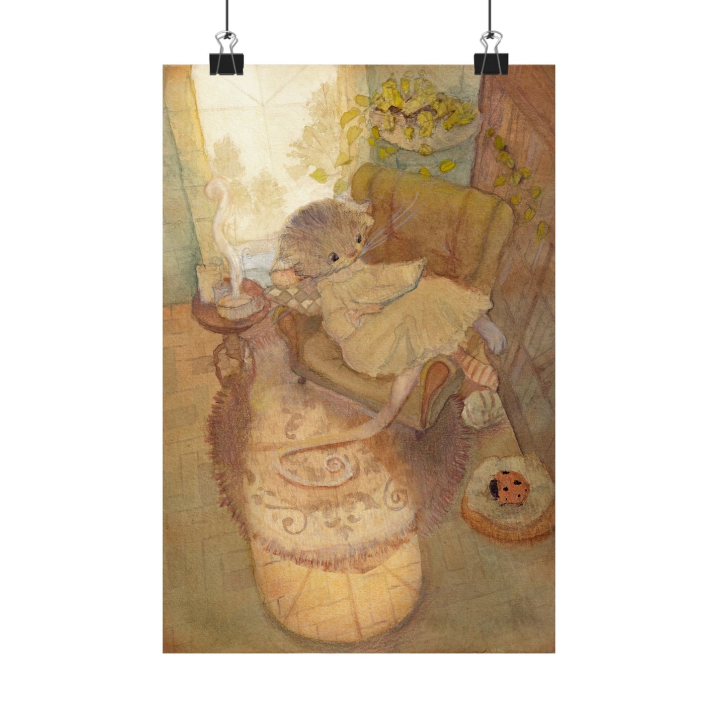 Tea & Fine Pages | Art Print
