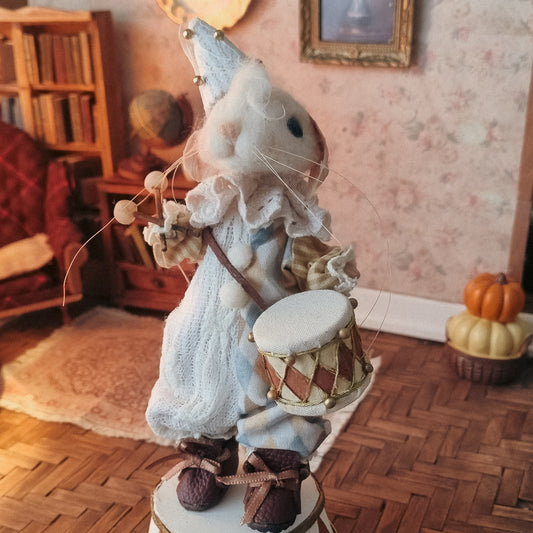 Pirouette | Needle Felted Collectible Wool Mouse