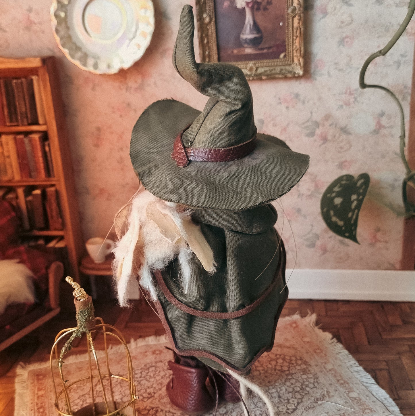 Elwyn | Needle Felted Collectible Wool Mouse