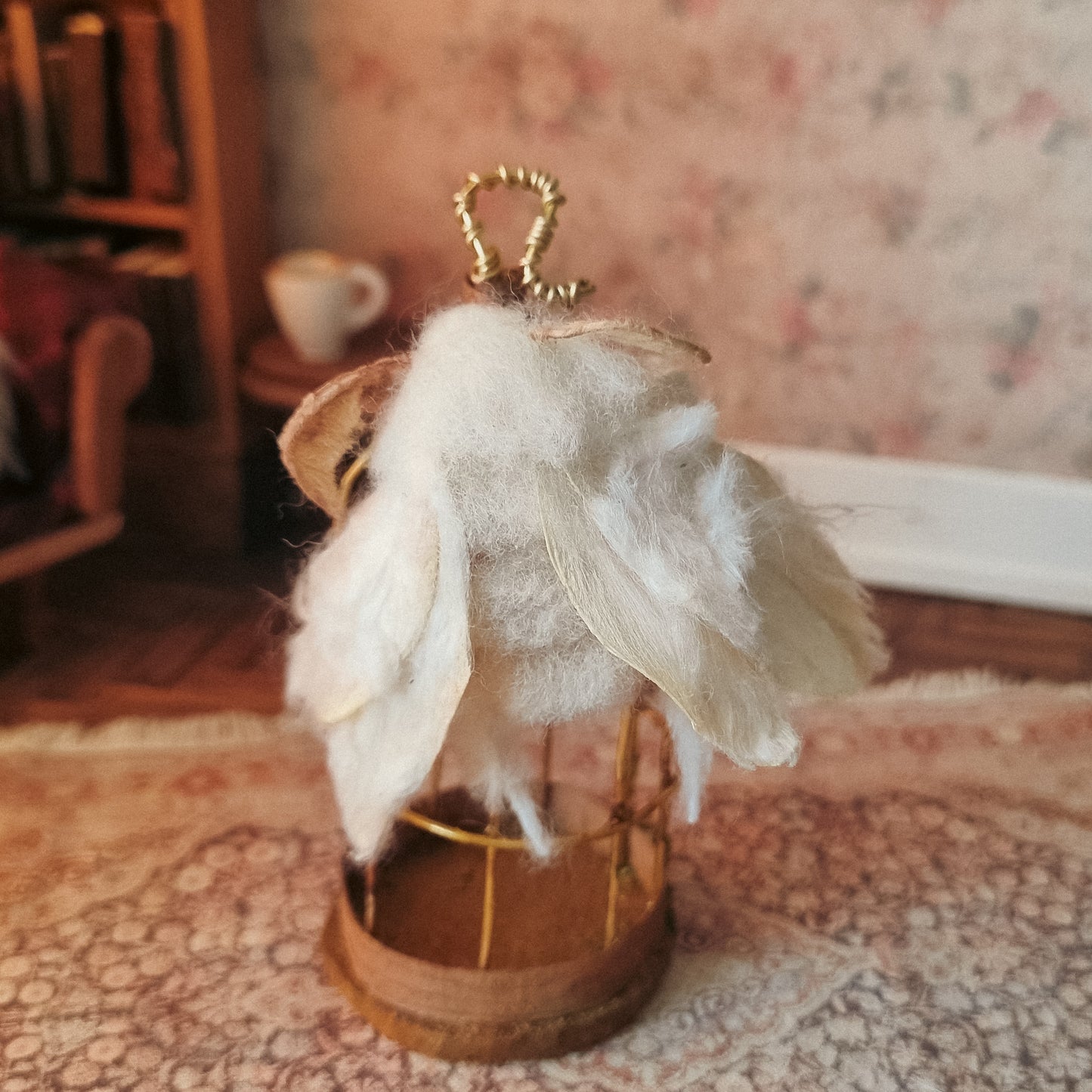 Elwyn | Needle Felted Collectible Wool Mouse
