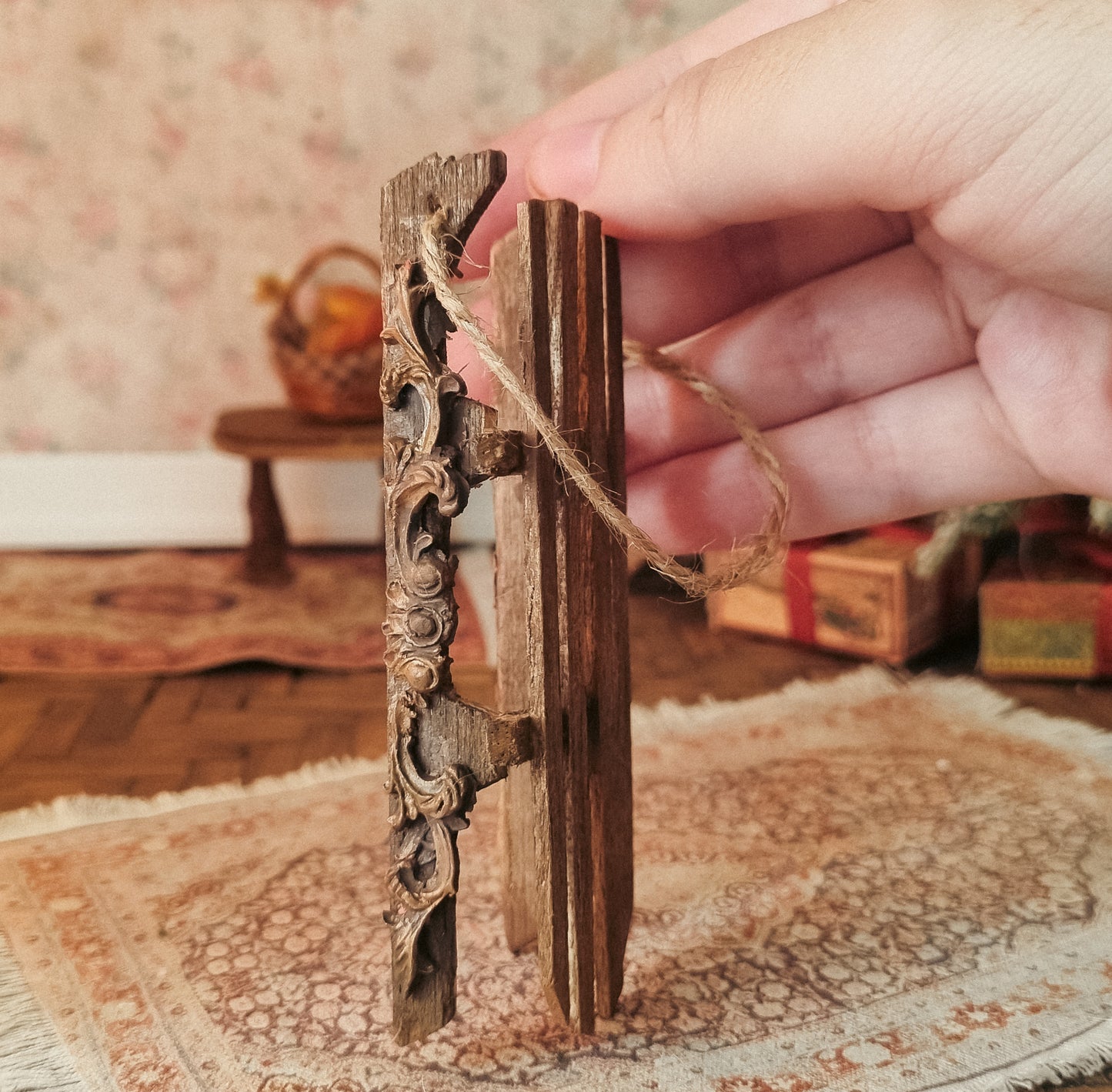 Vincent | Needle Felted Collectible Wool Mouse