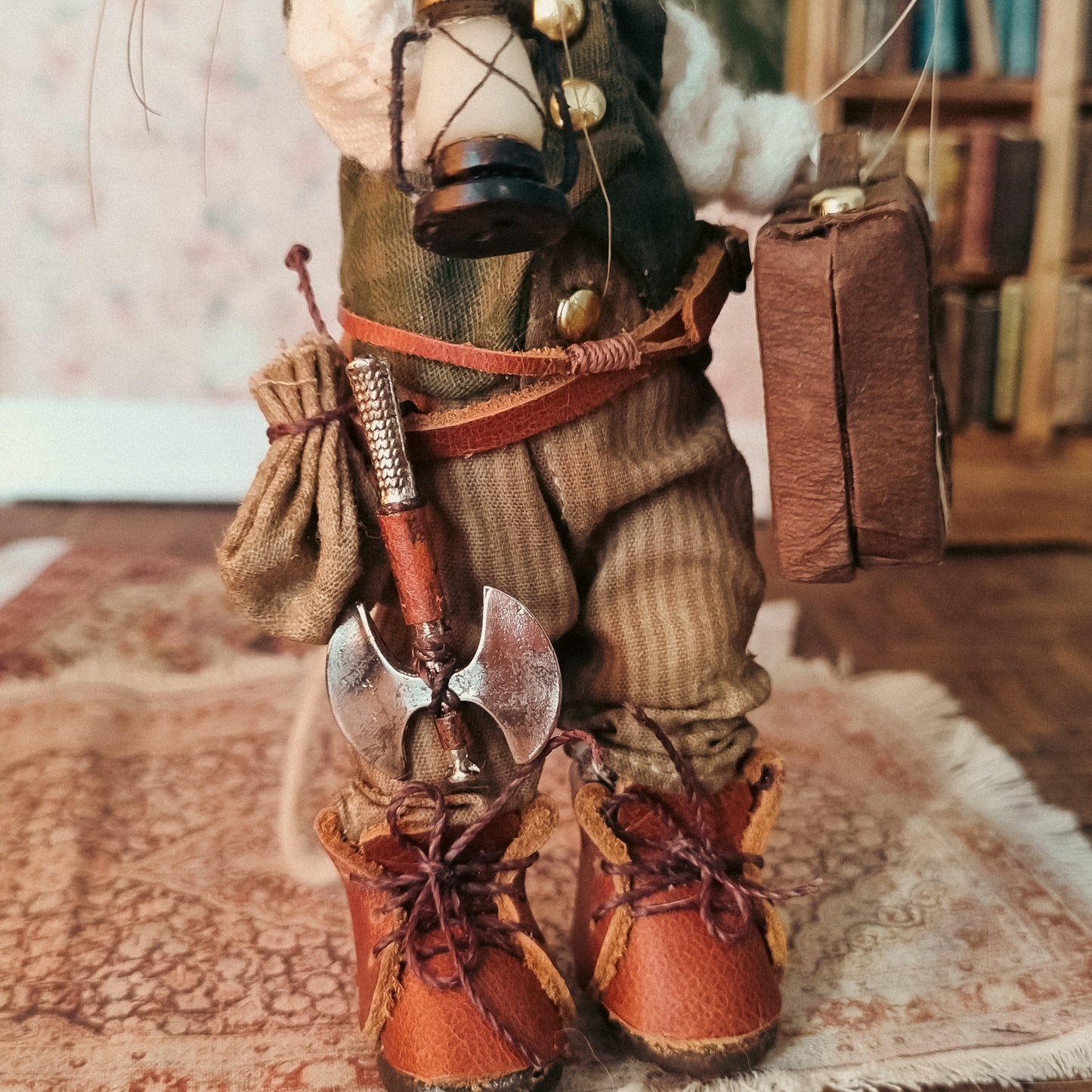 Silas | Needle Felted Collectible Wool Mouse