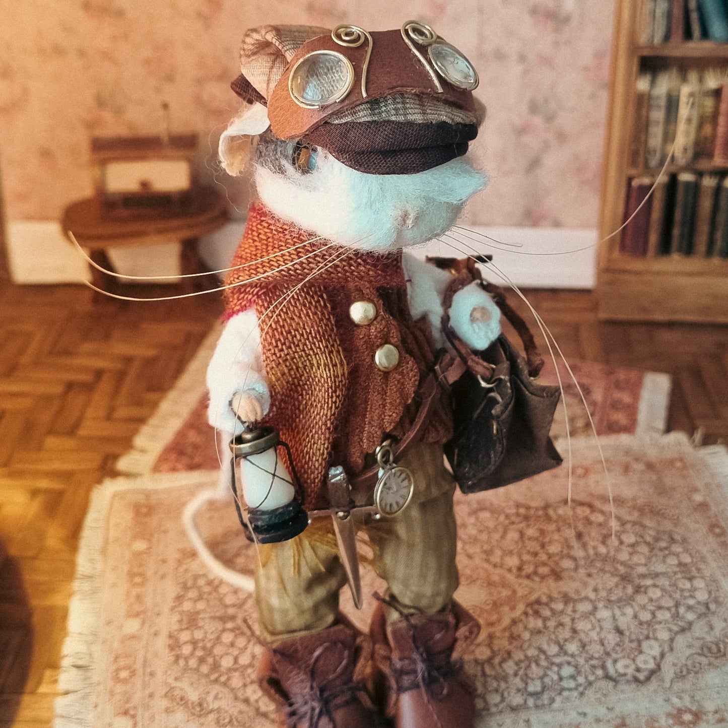 Sable | Needle Felted Collectible Wool Mouse