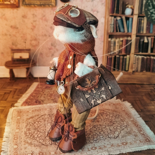 Sable | Needle Felted Collectible Wool Mouse
