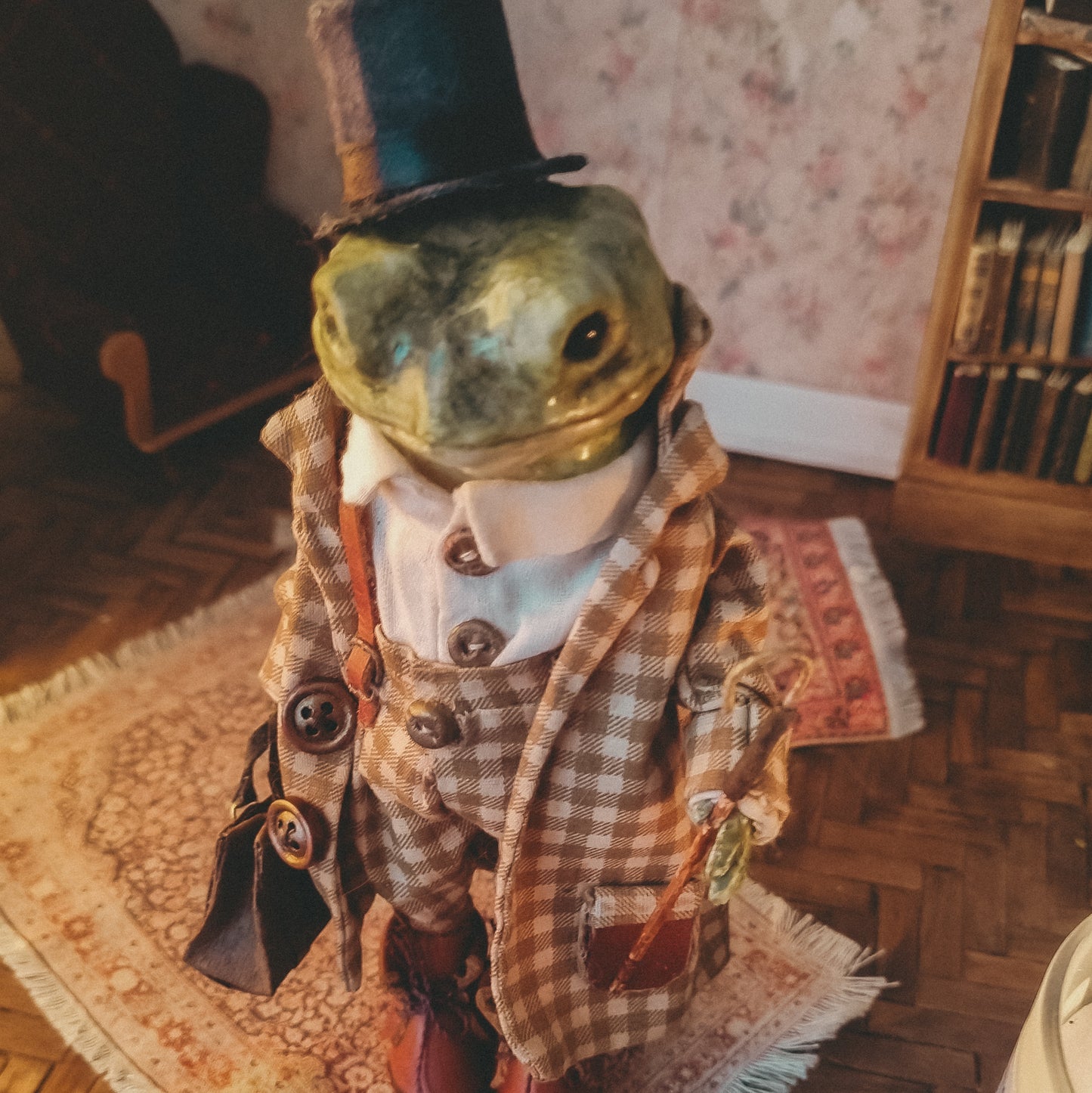 Mr. Beaumont | Papier-mâché Frog