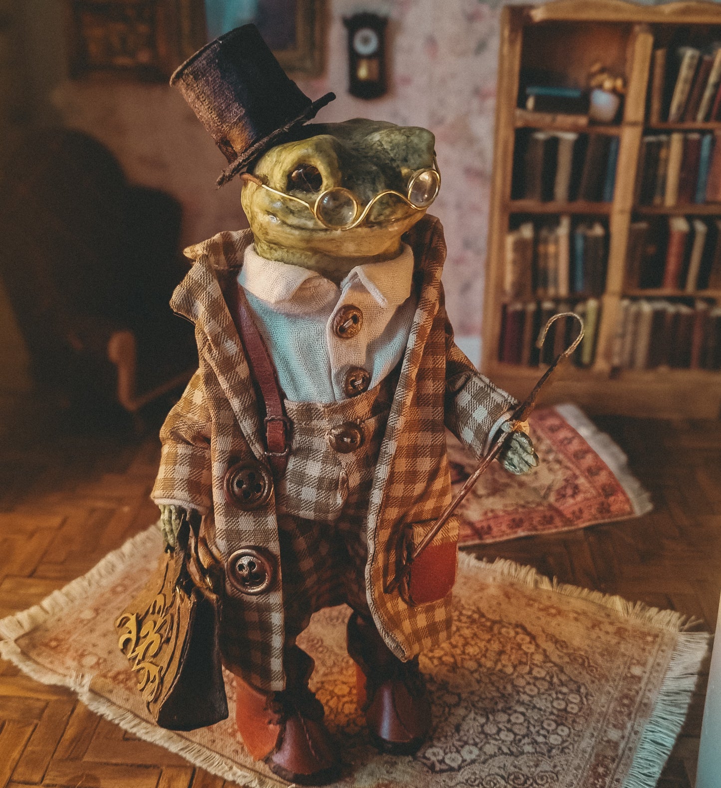 Mr. Beaumont | Papier-mâché Frog