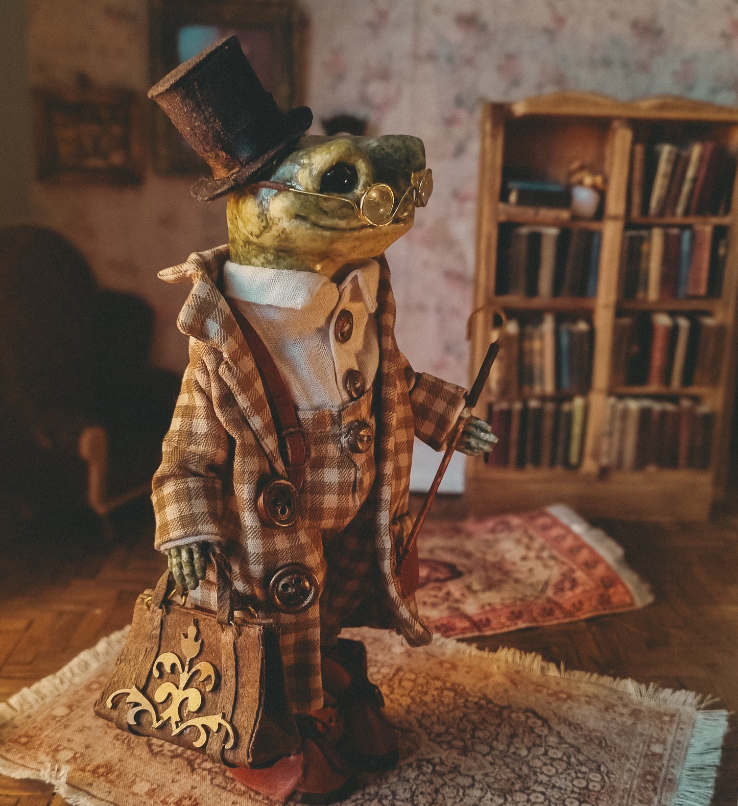 Mr. Beaumont | Papier-mâché Frog