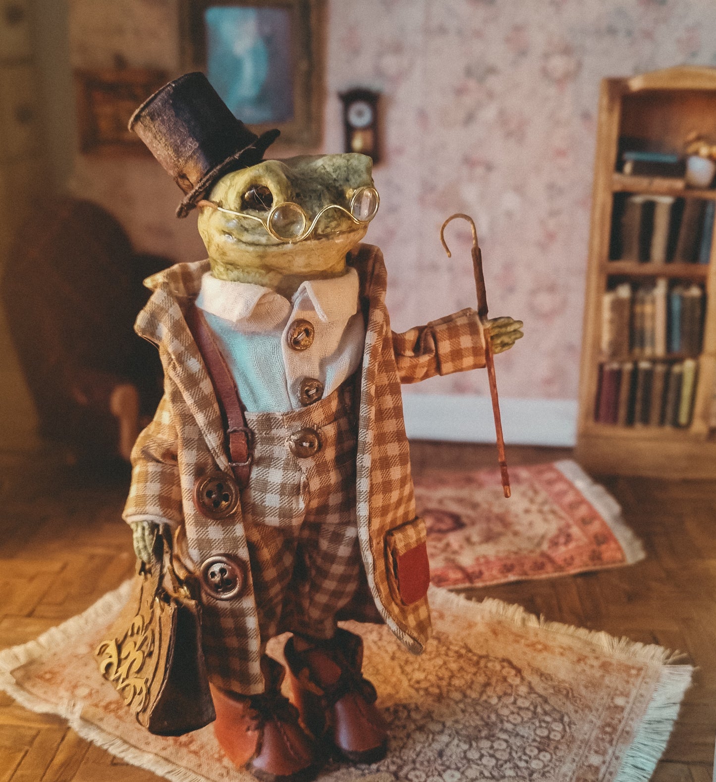 Mr. Beaumont | Papier-mâché Frog