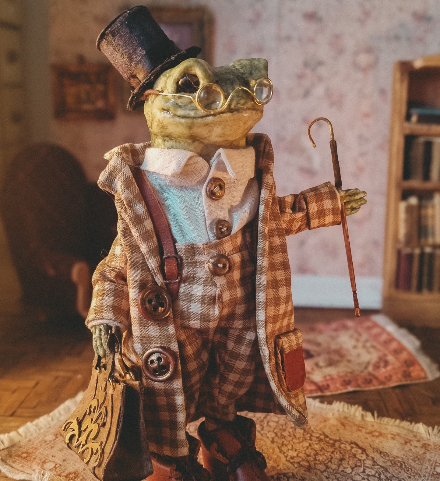 Mr. Beaumont | Papier-mâché Frog