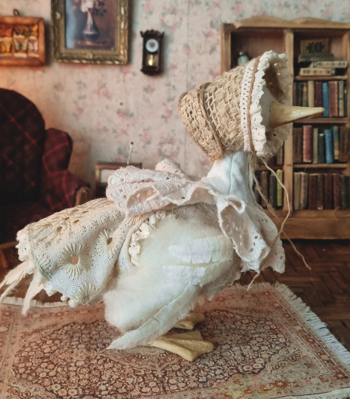 Dorothy Lilypad | Needle Felted Wool Mouse