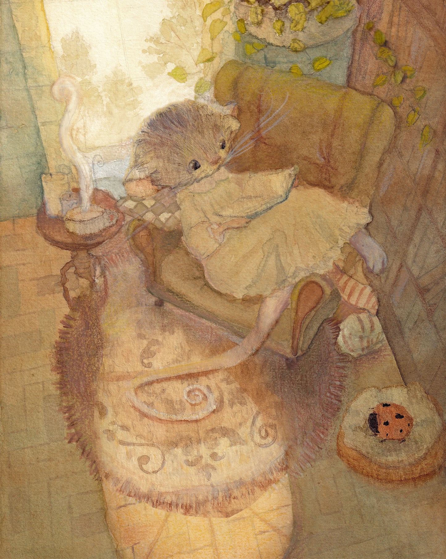 Tea & Fine Pages | Art Print